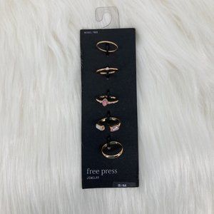 FREE PRESS - S/M - NWT Golden Ring Variety Set